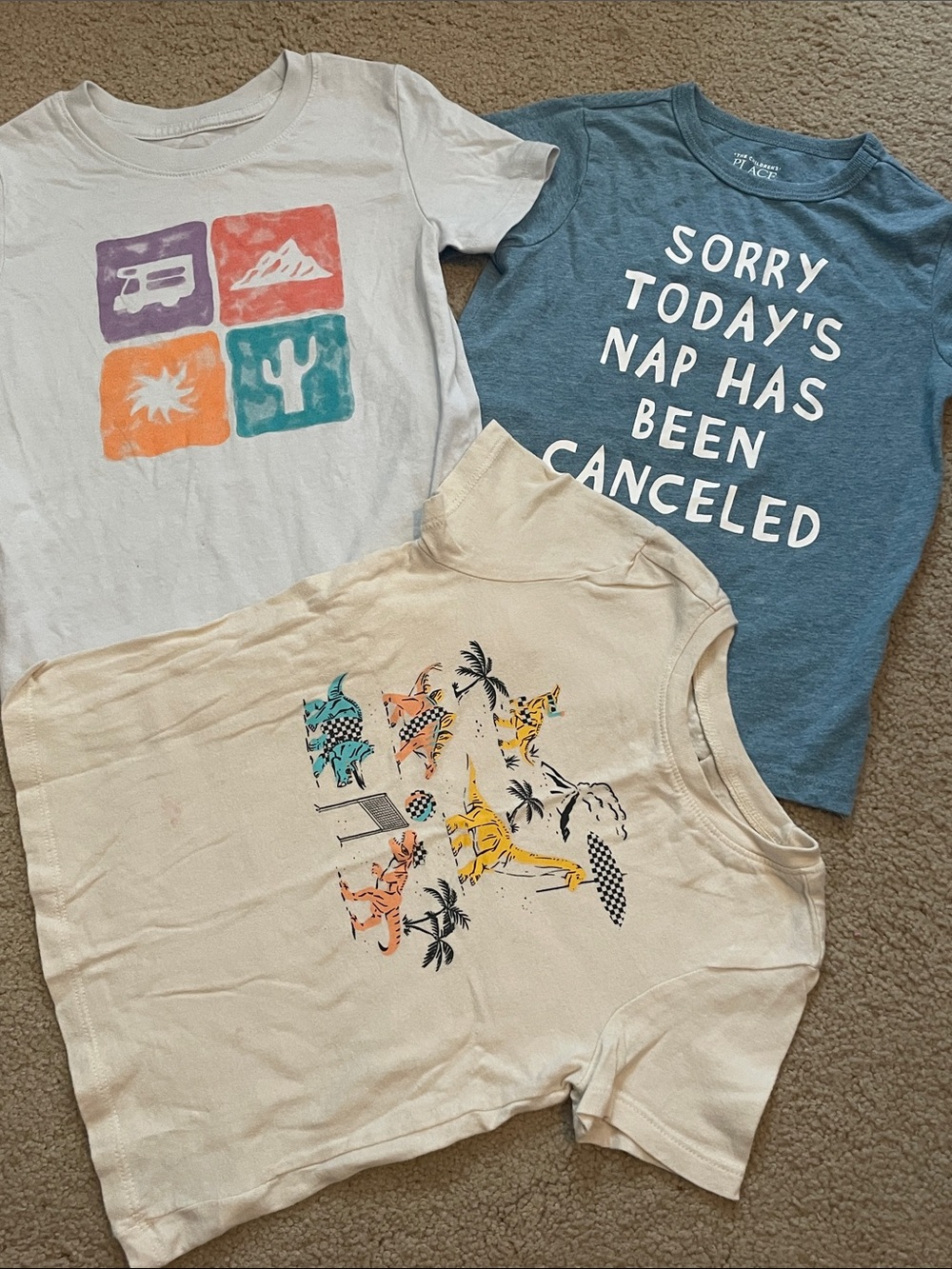 Bundle of boys 4T tops cat & jack children’s place and old navy